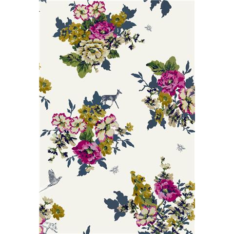Joules Floral Wallpaper 118552