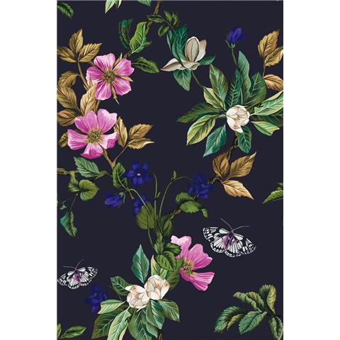 Joules Woodland Floral Wallpaper 118572