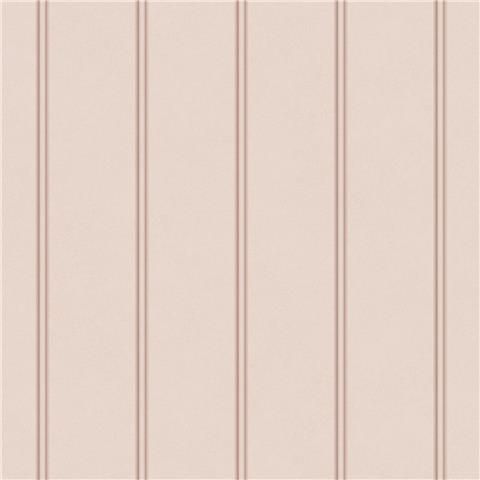Laura Ashley Wallpaper Chalford Wood Panelling 122760 Plaster Pink