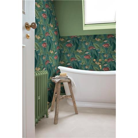 Graham and Brown Aquarium Wallpaper 124113 Teal