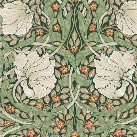 William Morris at Home Wallpaper Pimpernel 124242 Green
