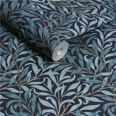 William Morris at Home Wallpaper Willow Boughs 124246 Deep Blue