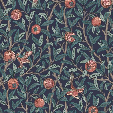 William Morris at Home Wallpaper Bird and Pomegranate 124259 Navy Blue