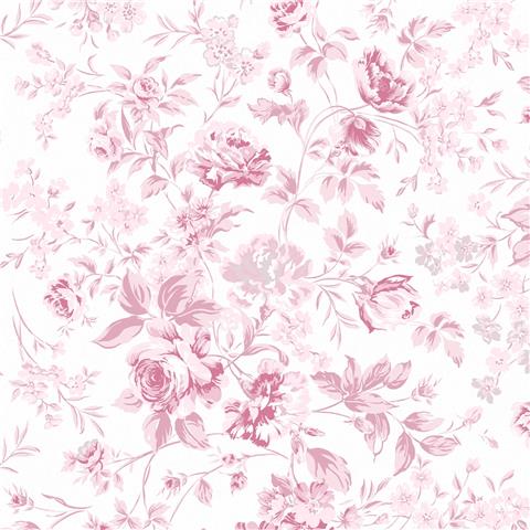 Rachel Ashwell Shabby Chic Wallpaper Romantic Rose 125110 Pink