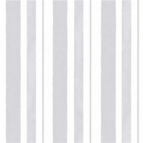 Rachel Ashwell Shabby Chic Wallpaper Watercolour Stripe 125118 Grey