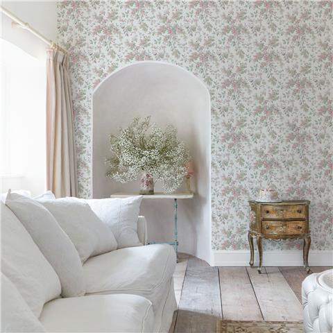 Rachel Ashwell Shabby Chic Wallpaper Chelsea 125125 Fresh White