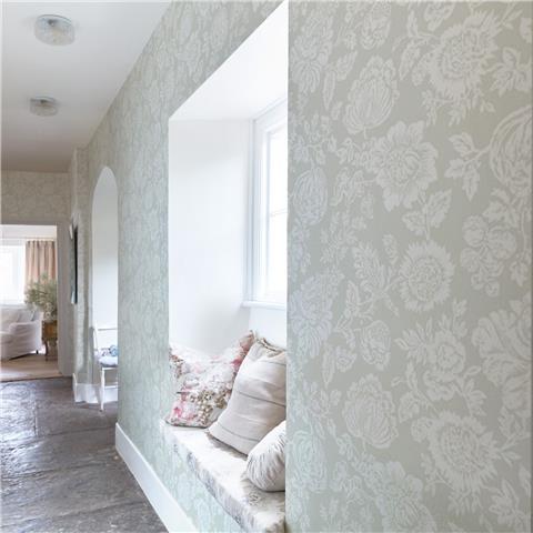 Rachel Ashwell Shabby Chic Wallpaper Stipple 125138 Sage