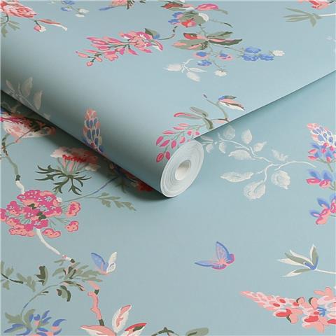 Cath Kidston Wallpaper Birds & Roses 125504 Summer