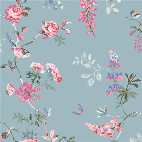 Cath Kidston Wallpaper Birds & Roses 125504 Summer