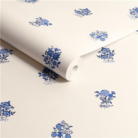 Cath Kidston Wallpaper Kingdom Posey 125529 Blue