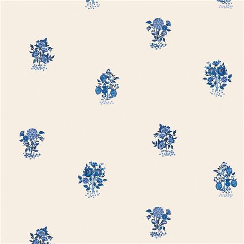 Cath Kidston Wallpaper Kingdom Posey 125529 Blue