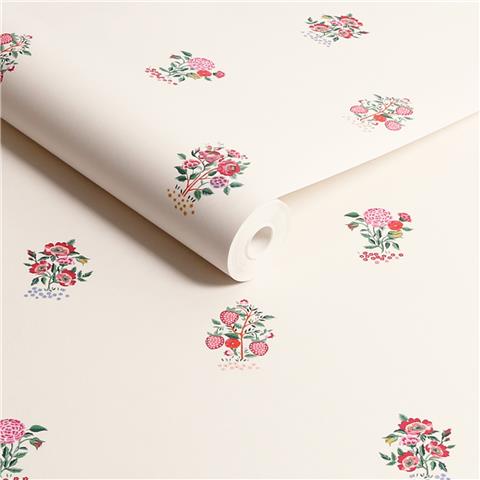 Cath Kidston Wallpaper Kingdom Posey 125530 Rose