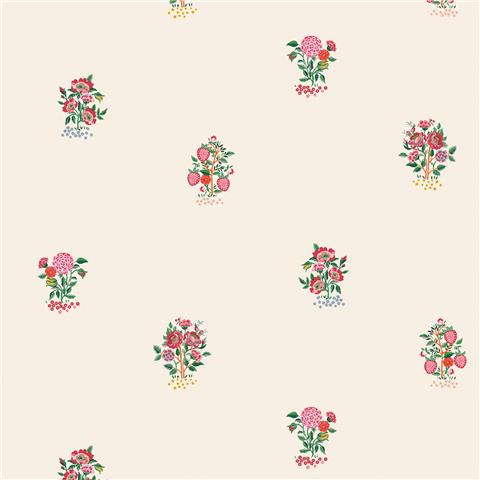 Cath Kidston Wallpaper Kingdom Posey 125530 Rose