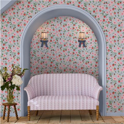 Cath Kidston Wallpaper Strawberry 125532 Summer