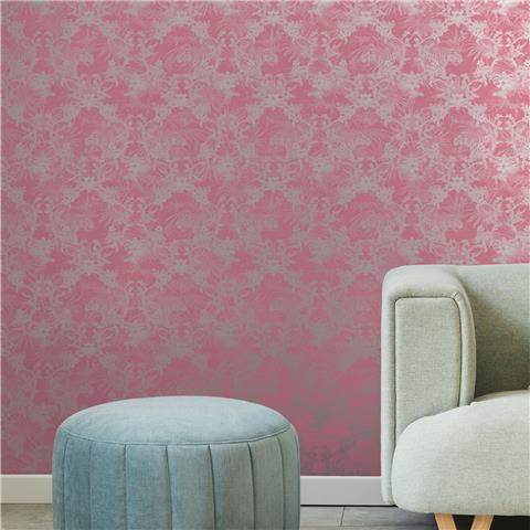 Ted Baker Fantasia Wallpaper Kingdom 12588 Pink