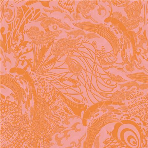 Ted Baker Fantasia Wallpaper Eastern Tide 12613 Orange