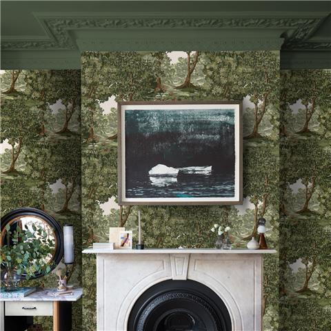 Graham and Brown Bodenham Wallpaper 127900 Spring Sage