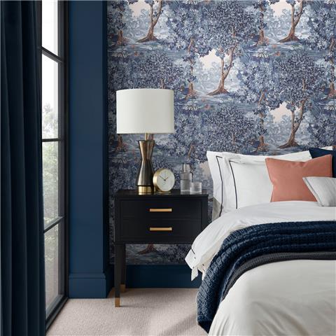 Graham and Brown Bodenham Wallpaper 127902 Twilight