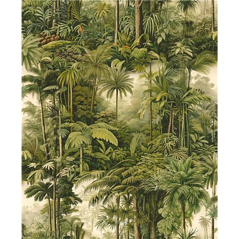 Graham and Brown Benmore Ridge Wallpaper 127913 Lush Green