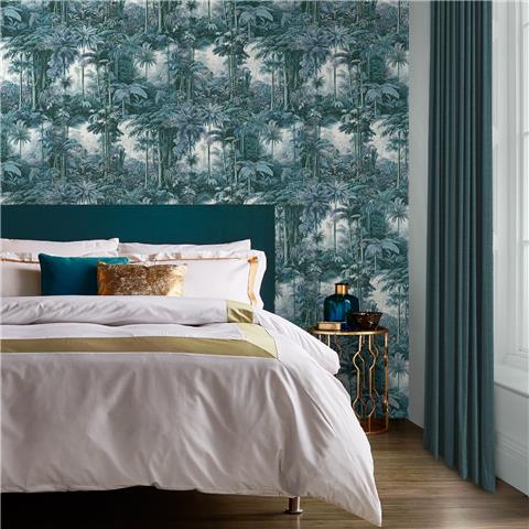 Graham and Brown Benmore Ridge Wallpaper 127915 Twilight