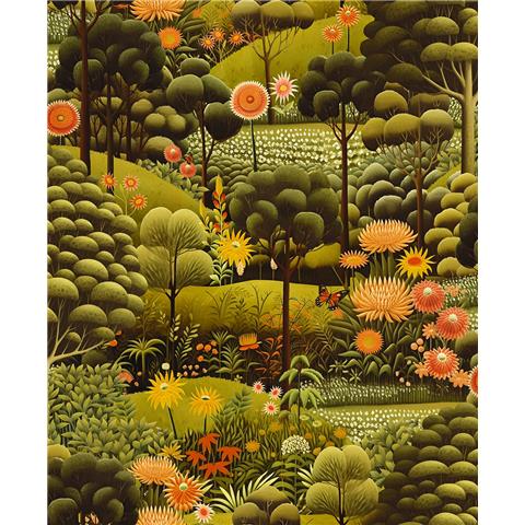 Graham and Brown Arley Garden Wallpaper 127925 Dusk