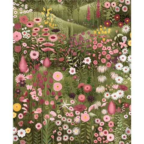 Graham and Brown Glenwhan Wildflower Wallpaper 127929 Spring