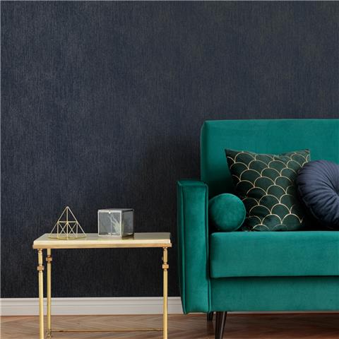 Boutique Refine Plain Texture Wallpaper 128012 Navy