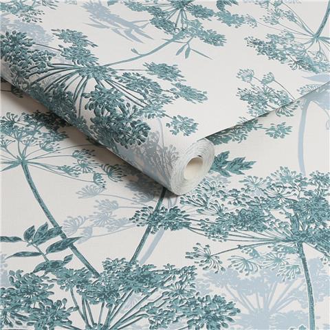 Super Fresco Meadow Textured Wallpaper 128142 Teal