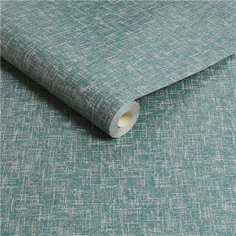 Super Fresco Midas Plain Textured Wallpaper 128163 Teal/Gold