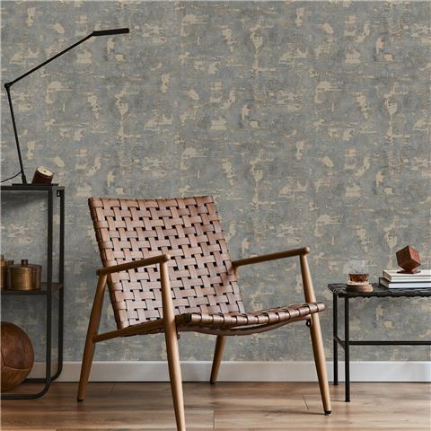 Boutique Ornamental Texture Wallpaper 128799 Steel Gold