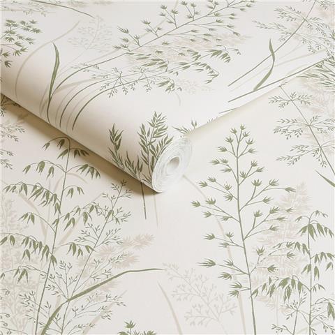 NEXT Leaf Sprigs Wallpaper 128823 Green