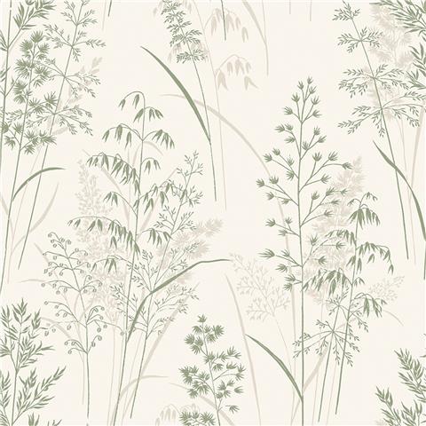 NEXT Leaf Sprigs Wallpaper 128823 Green