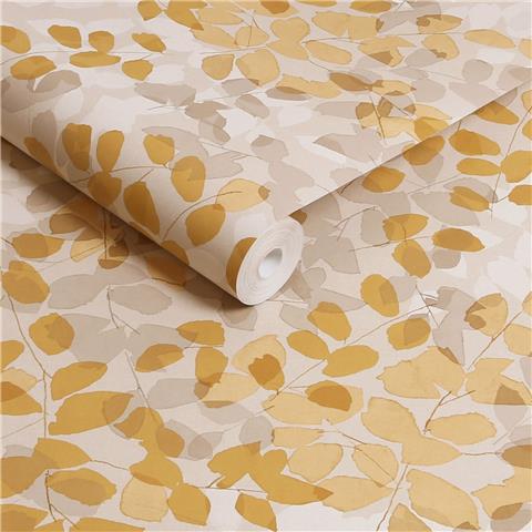 NEXT Forest Floor Wallpaper 128828 Ochre