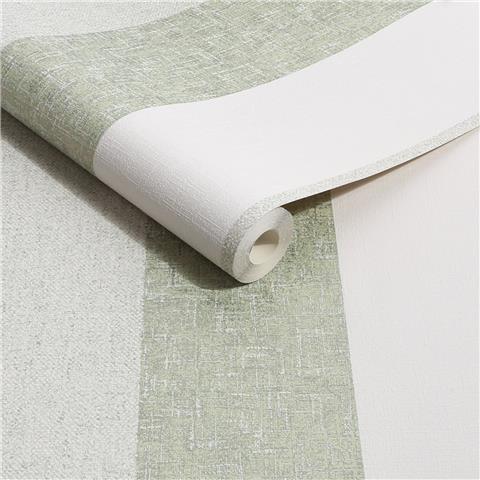 Super Fresco Meadow Stripe Textured Wallpaper 128981 Sage/Gold