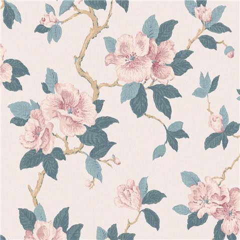 Laura Ashley Wallpaper Maya 130096 Linen