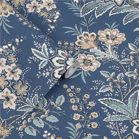 Laura Ashley Wallpaper Marlbrook 130097 Dusky Seaspray