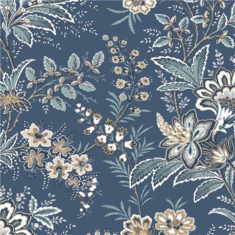 Laura Ashley Wallpaper Marlbrook 130097 Dusky Seaspray