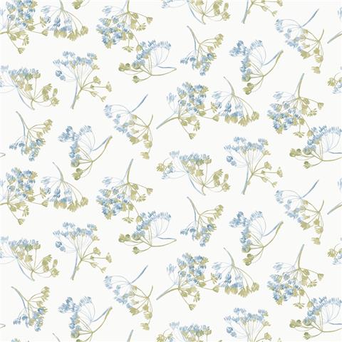 Laura Ashley Wallpaper Avonbury 130102 hedgerow green