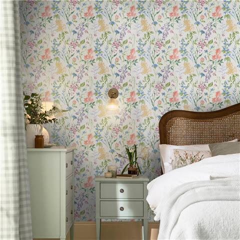 Laura Ashley Wallpaper Elston Garden 130103 Multi