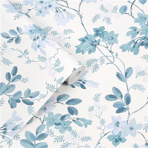 Laura Ashley Wallpaper Yewland 130107 Seaspray