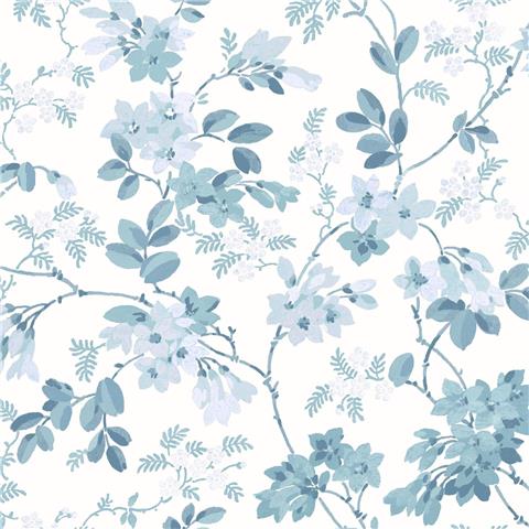 Laura Ashley Wallpaper Yewland 130107 Seaspray