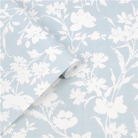 Laura Ashley Wallpaper Rye 130109 Pale Seaspray