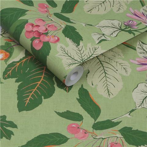 GRAHAM AND BROWN CONCERTO WALLPAPER COLLECTION CRAFTWORK TRAIL 130281 Green