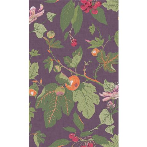 GRAHAM AND BROWN CONCERTO WALLPAPER COLLECTION CRAFTWORK TRAIL 130283 Plum