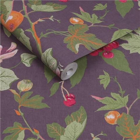 GRAHAM AND BROWN CONCERTO WALLPAPER COLLECTION CRAFTWORK TRAIL 130283 Plum