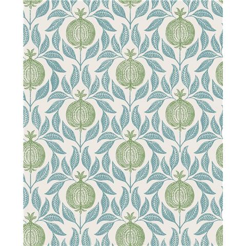 GRAHAM AND BROWN CONCERTO WALLPAPER COLLECTION Apple of Grenada 130285 Blue/Green