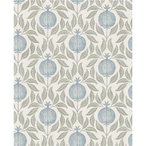 GRAHAM AND BROWN CONCERTO WALLPAPER COLLECTION Apple of Grenada 130289 Sky/Green