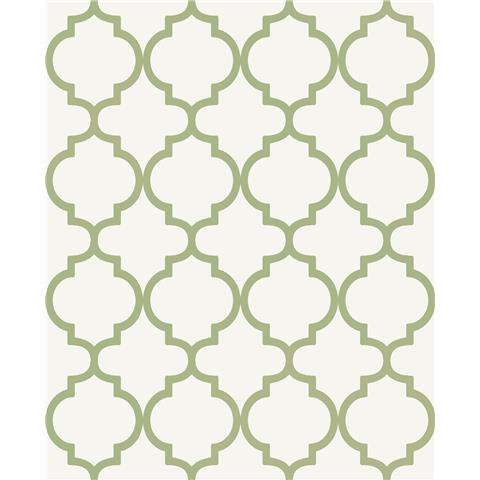 GRAHAM AND BROWN CONCERTO WALLPAPER COLLECTION Trellia 130301 Green