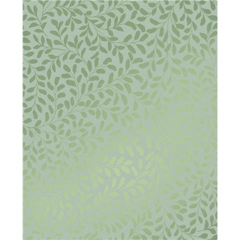 GRAHAM AND BROWN CONCERTO WALLPAPER COLLECTION Gilded Leaf 130369 sage