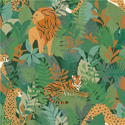 Animal Kingdom Wallpaper 13071 Green